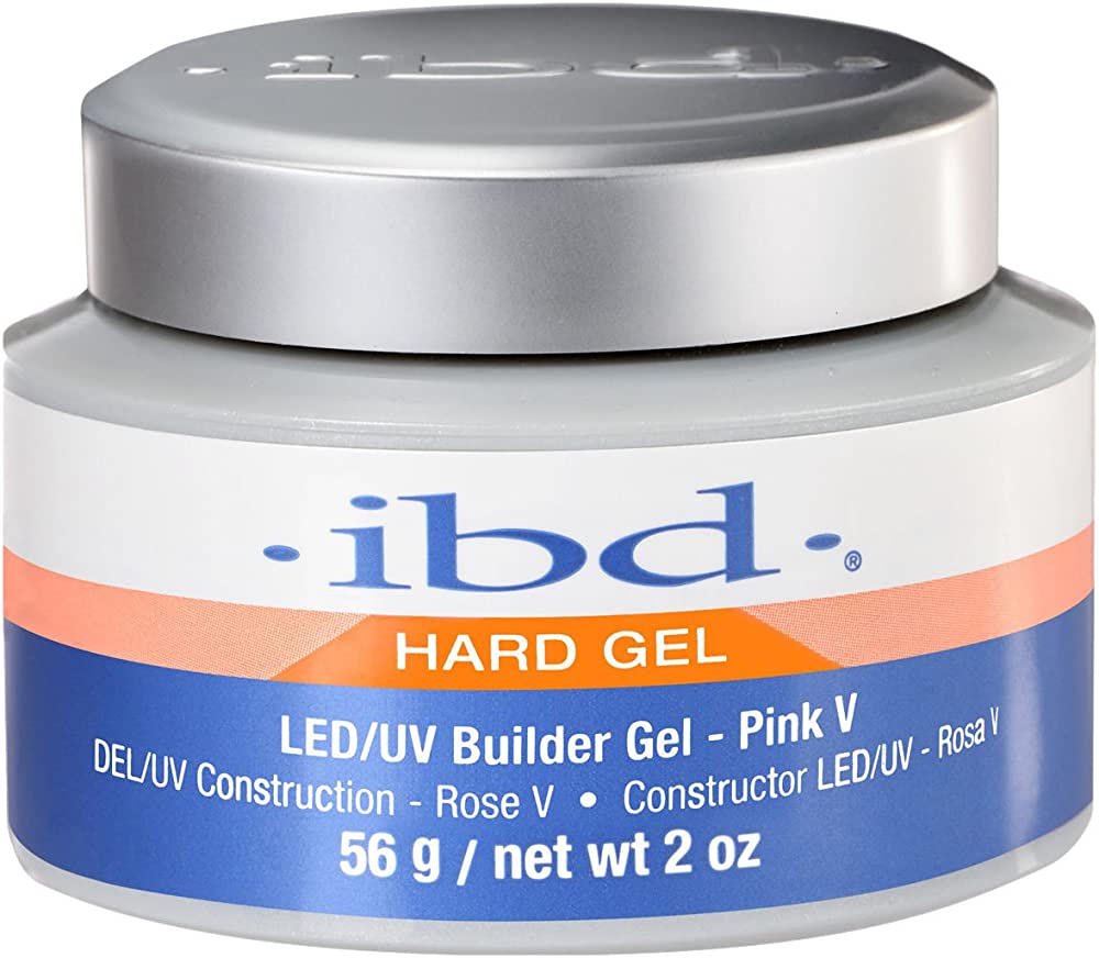 IBD Hard Gel- LED/UV Builder Gel - Pink V