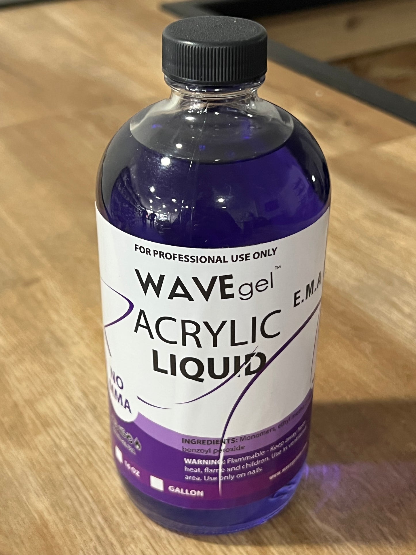 Wave gel Acrylic Liquid E.M.A