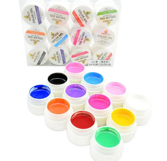 UV Gel Nail Paint Kit