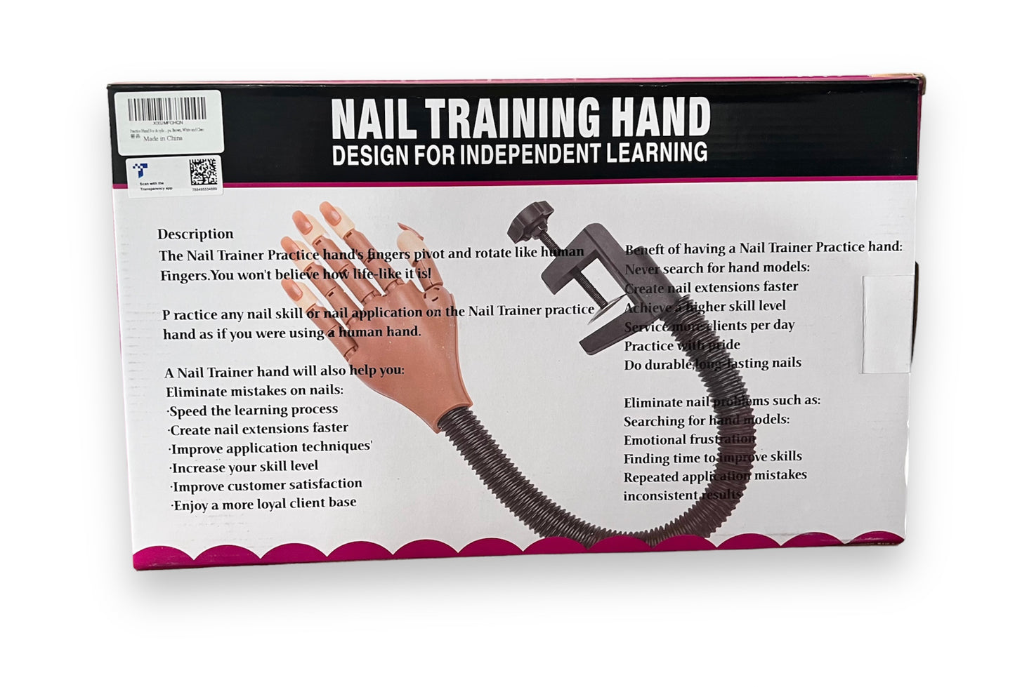 Nail Training Hand