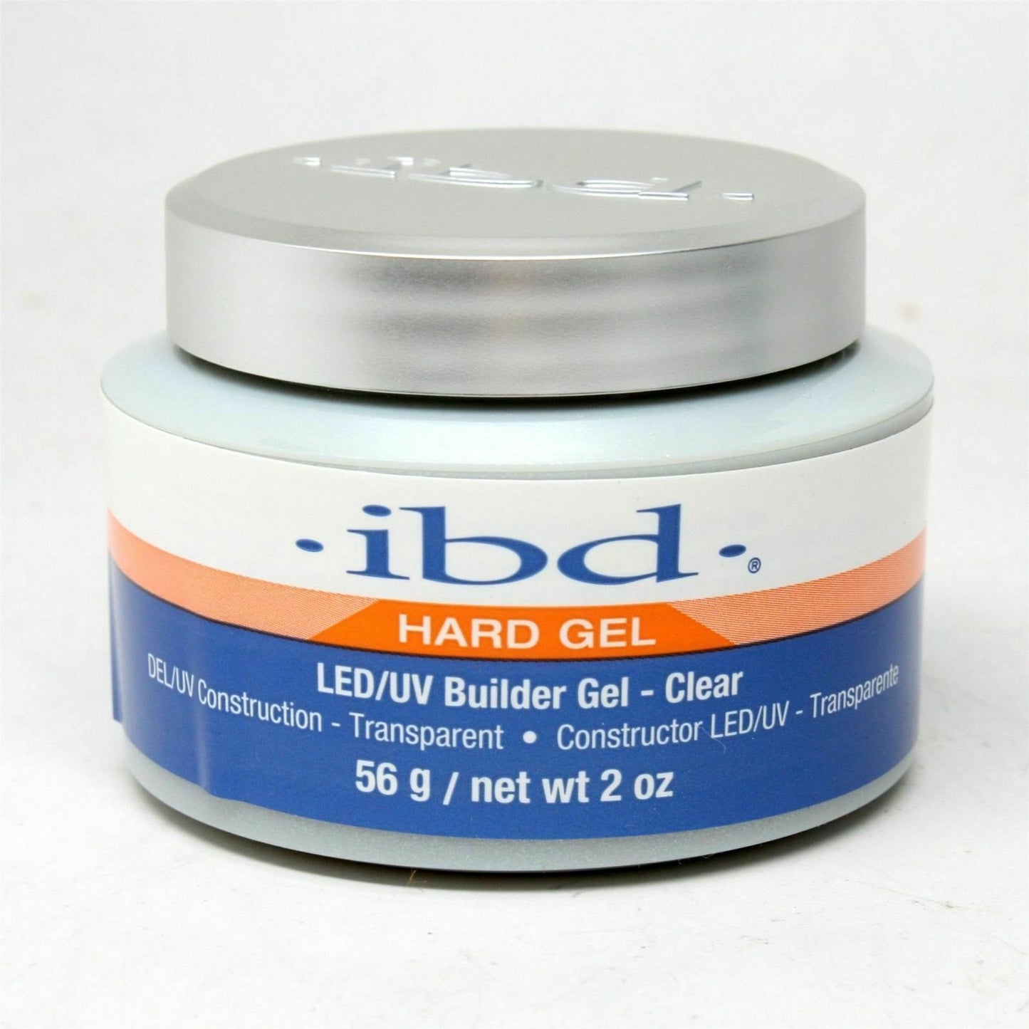 IBD Hard Gel- LED/UV Builder Gel - Clear